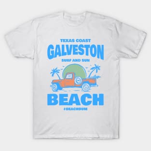 GALVESTON TEXAS BEACH T-SHIRT T-Shirt